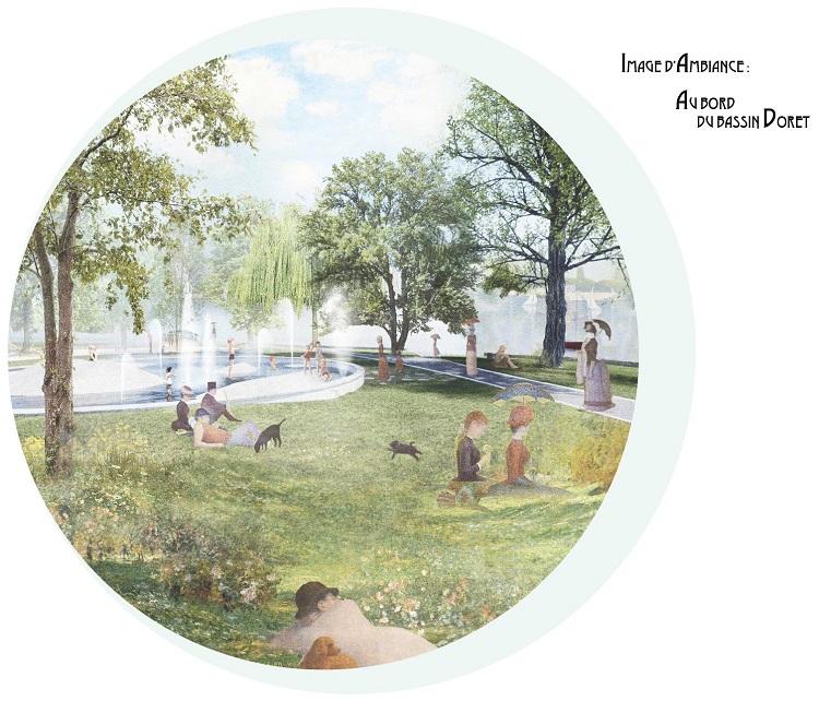 La pataugeoire du Jardin Doret à Vevey va être transformée